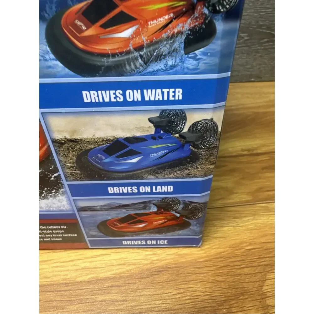 NQD 757 Series Radio Control Hovercraft Super Sports 1:10 Scale 2.4GHz Red Boat
